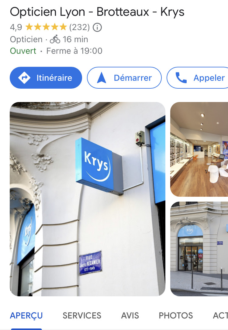 photo couverture google my business