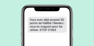 message programme de fidélité