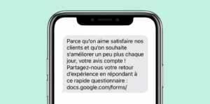 sms enquête satisfaction client