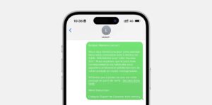 exemple sollicitation pour donner un avis google par SMS