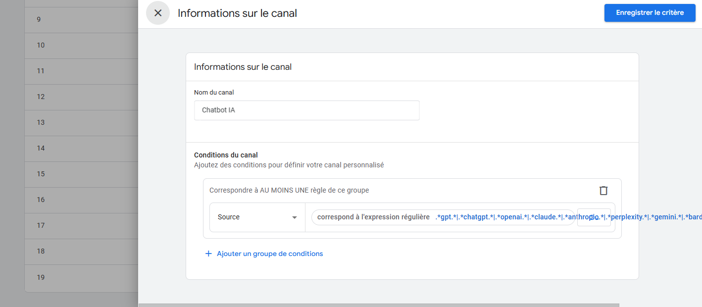 mesurer visibilite IA GA4