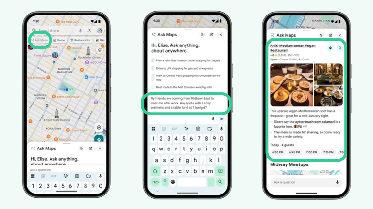recherche depuis Ask Maps - Google Maps